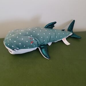 Ty Sparkle Disney Finding Dory Teal Green Polka Dot Whale Plush Destiny
